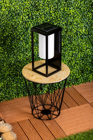 Lampa Solarna LED Zewnętrzna Ogrodowa Stojąca 3000K IP44 28,5cm Czujnik Zmierzchu