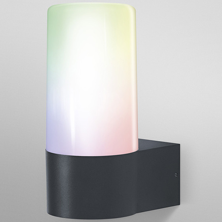 Inteligentny Kinkiet Ścienny Lampa LED 10W 380lm 3000K Ciepła RGBW Ściemnialny Szary SMART+ WiFi Pipe Multicolor Ledvance