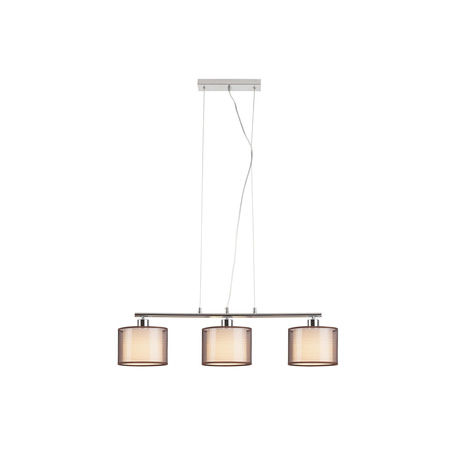 Lampa Wisząca Sufitowa 3x E27 Chrom Klasyczny Anastasia Rabalux