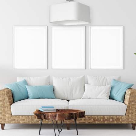 Lampa Sufitowa NAPOLI 1xE27 Biała Chrom Abażur Milagro