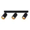 Lampa sufitowa LED ERIS GOLD 3x GU10 regulowana