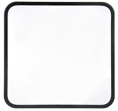 Plafon LED Lampa Sufitowa Ścienna Oprawa Kwadratowa 2640lm 30W 4000K IP22 Czarna