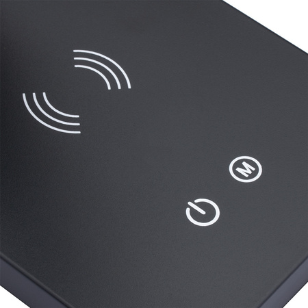 Lampka Biurkowa Nocna LED 7W 2700K-6000K CCT USB Ściemnialna Dotykowa Ładowarka QI