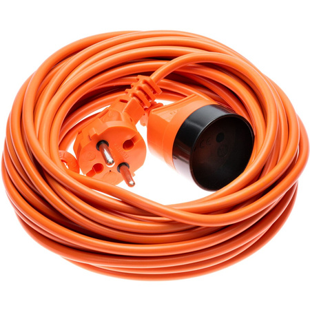 Przedłużacz Kabel Przewód Ogrodowy Warsztatowy Pojedynczy Uniwersalny 2x1mm 10m ELGOTECH