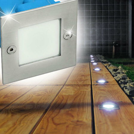 Oprawa Schodowa Do Wbudowania LED TAXI SMD L 0,6W 10lm 4000K Neutralna 230V Kanlux