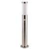 Lampa Ogrodowa Zewnętrzna E27 INOX SŁUPEK 65cm z Czujnikiem Ruchu Lilium LUMILED