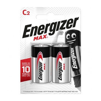 Bateria Alkaliczna ENERGIZER MAX C LR14 1,5V Blister 2szt