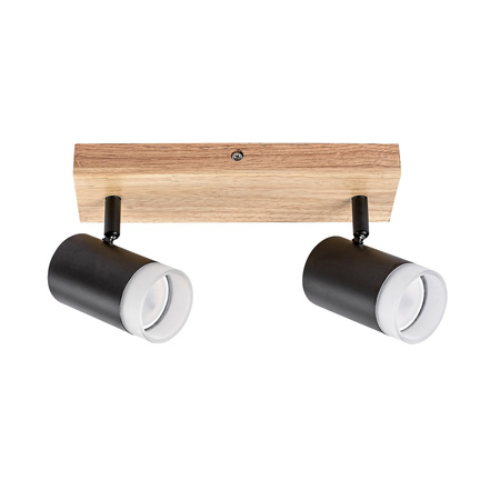 Lampa Sufitowa Oprawa Halogenowa Punktowa Reflektor Spot GU10 Brązowy Skandynawski Toras Rabalux