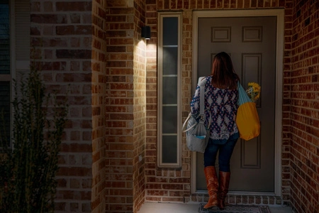 Kinkiet Ogrodowy Lampa Elewacyjna Zewnętrzna GU10 Szary IP44 Endura Osram