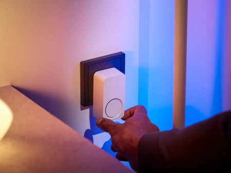 Inteligentny Dzwonek do Drzwi Odbiornik Biały SMART Zigbee Chime Secure Philips HUE
