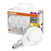 3x Żarówka LED P45 Kulka E14 4.9W = 40W 470lm 2700K Ciepła 150° BASE Osram