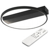 Lampa sufitowa okrągła PLAFON LED żyrandol 33W 3000K-6500K czarny + pilot