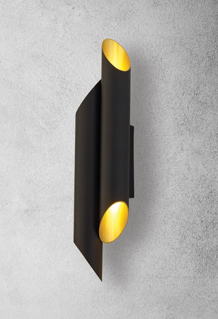 Lampa Ścienna Kinkiet LIBRA 4xE14 Czarna Milagro