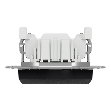 Łącznik Schodowy bez Ramki Szybkozłącza z Podświetleniem LED Antracyt Asfora Schneider