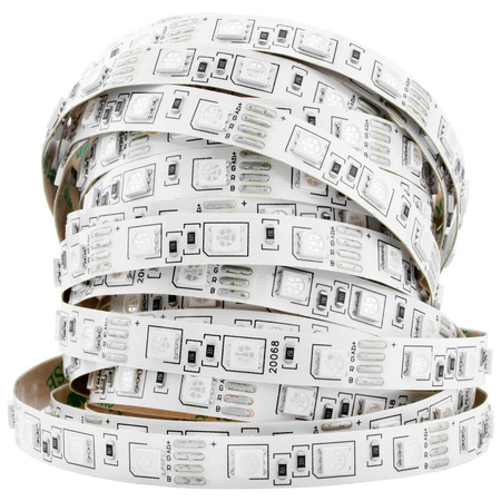 Taśma LED Pasek 12V 72W 300LED 5050 RGB 10mm 5m