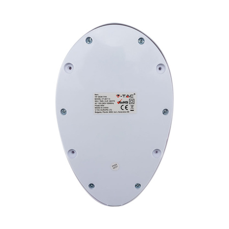 Wentylator biurkowy 40W 3 ramiona 40 cm Biały VT-4017-3 V-TAC