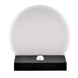 Kinkiet Zewnętrzny Oprawa Elewacyjna Czujnik PIR LED IP54 4000K Okrągła Czarna