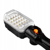 Latarka Warsztatowa Lampa Garażowa LED 230V 12W 960lm Magnes Haczyk na Kablu 5m MasterLED