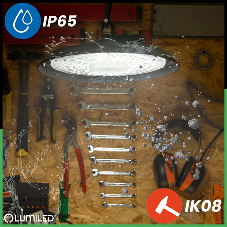 Lampa LED Przemysłowa HIGH BAY Produkcyjna 150W 4000K IP65 do Magazynu BLITZ LUMILED