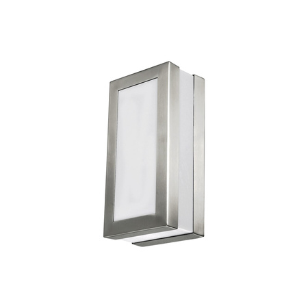 Lampa Ogrodowa Zewnętrzna Kinkiet Elewacyjny LED E27 IP44 Chrom Nowoczesny Stuttgart Rabalux