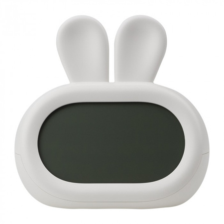 Zegar Elektroniczny dla Dzieci BUDZIK Szary USB Akumulatorowy 1200mAh KRÓLIK MARY'S