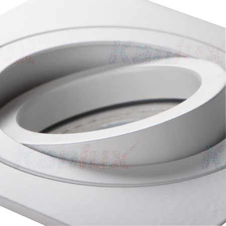 Oprawa sufitowa halogenowa podtynkowa SEIDY MR16 Gx5,3 biały mat Kanlux