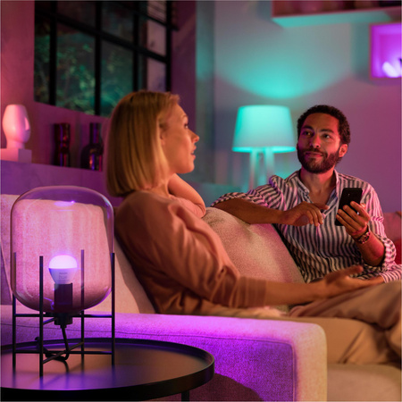 Żarówka LED E14 P45 5,1W CCT RGB PHILIPS HUE White & COLOR Ambiance Bluetooth Zigbee