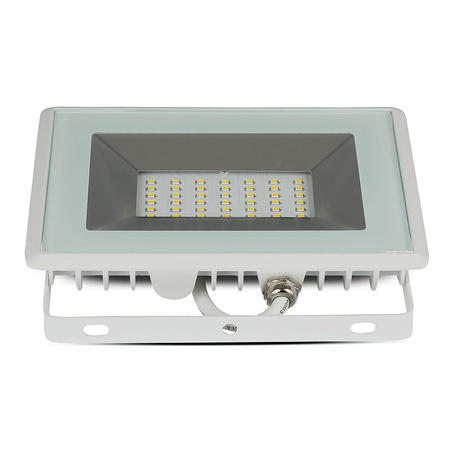 Naświetlacz LED 30W 2550lm 6500K IP65 Biały SMD VT-4031W V-TAC