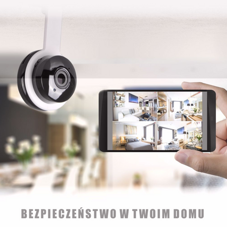 Kamera Wewnętrzna COSMO W1 Full HD 2Mpx Tuya SMART WIFI GOLDLUX (Polux) PIR