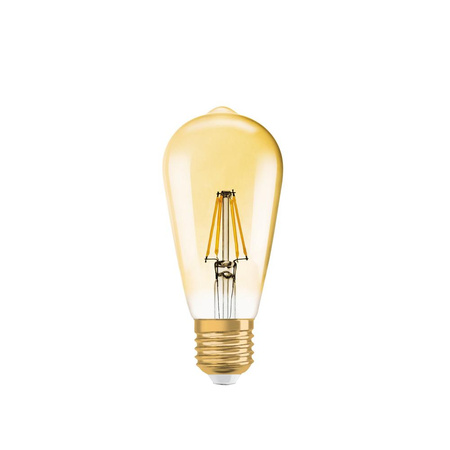 Żarówka LED Dekoracyjna ST64 Edison E27 4W = 35W 410lm 2400K Ciepła 300° Vintage 1906 Osram
