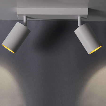 Lampa Listwa Oprawa Sufitowo-Ścienna LED 2 x GU10 MARIBEL Biały GOLDLUX (Polux)