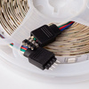 Taśma LED Pasek SMD 5050 7.2W/m 60LED/m Wielokolorowa RGB IP20 Rolka 5m + Zasilacz + Pilot Ecolight
