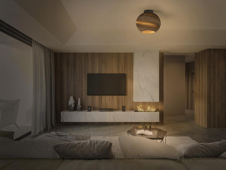 Lampa Sufitowa Dekoracyjna Natynkowa E27 Karton Brązowy Decor Ledvance