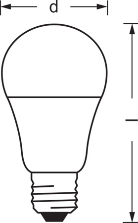 Żarówka LED E27 14W = 100W 1521lm CCT Ściemnialna SMART+ WiFi Classic Ledvance