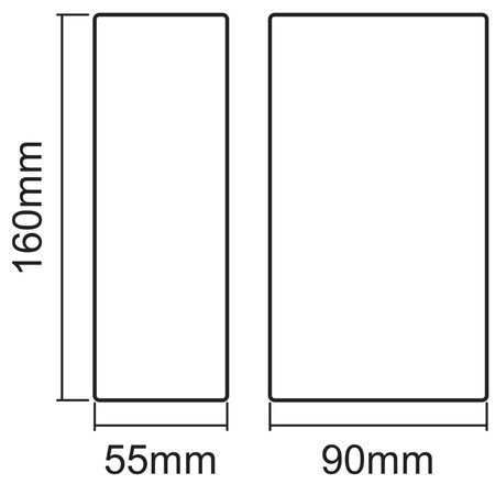 Kinkiet lampa elewacyjna ścienna 12W Endura Style UPDOWN LEDVANCE