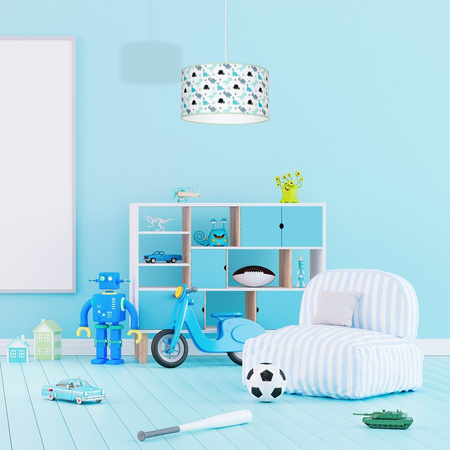 Lampa Wisząca Sufitowa DINO 1xE27 Milagro