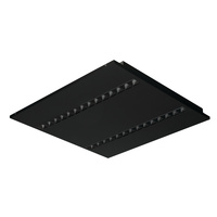 Panel LED Natynkowy 60x60 Lampa 50W 5300lm 3000K Ciepła 60° Czarna Kanlux