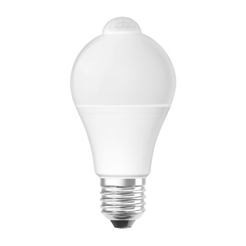 Żarówka LED E27 A60 9W = 60W 806lm 2700K Ciepła 200° OSRAM Star Czujnik ruchu