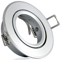 Oprawa sufitowa RUCHOMA EAST OPAL GOLDLUX (Polux) SREBRNY POŁYSK