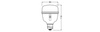 Żarówka LED do Roślin E27 20W 650lm 110° Wspomagająca Wzrost Doświetlająca STAR GROW Osram