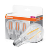 3x Żarówka LED A60 E27 6.5W = 60W 806lm 4000K Neutralna 300° BASE Osram