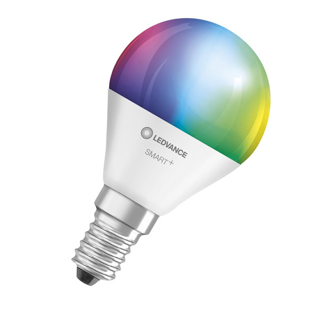 Żarówka LED E14 P40 4.9W 470lm RGBW SMART+ WiFi Ściemnialna Mini Bulb LEDVANCE