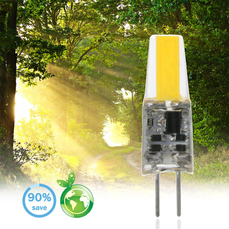 10x Żarówka LED G4 KAPSUŁKA 3W = 30W 330lm 6500K Zimna 360° LUMILED