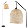 Lampa Podłogowa E27 Beżowy BAMBOO NATURAL Sanico Goldlux