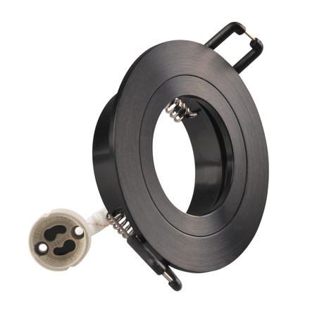 Oprawa Podtynkowa Punktowa Spot GU10 Czarna FEBE Sanico Goldlux