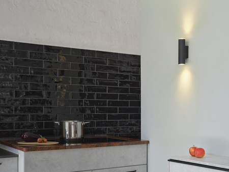 Lampa Ścienna Dekoracyjna Kinkiet Oprawa Natynkowa GU10 Czarny Decor Ledvance