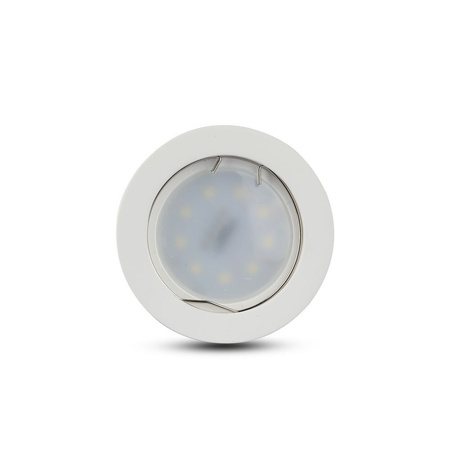 Oprawa Sufitowa Natynkowa Spot GU10 Okrągła Biała VT-727 V-TAC