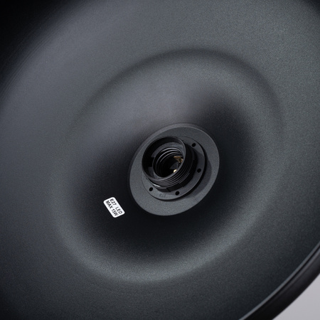 Lampa Sufitowa Wisząca Zwis E27 Okrągła Czarna Skandynawska Gina Sollux