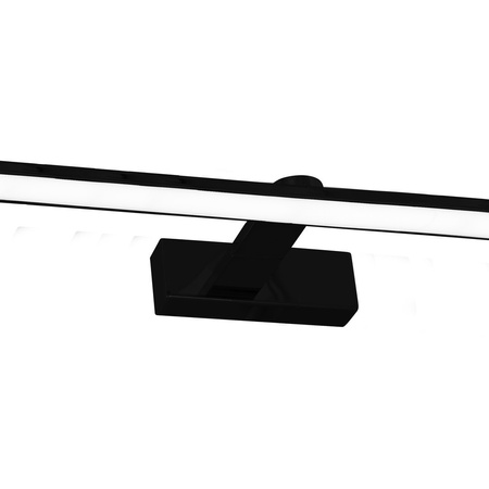 Lampa Ścienna Kinkiet SPLASH Czarna 100cm 21W LED Milagro