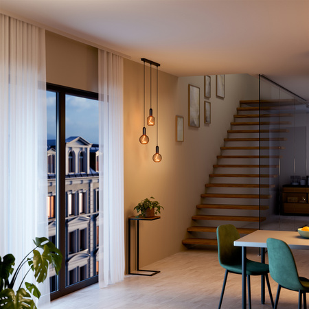 Żarówka LED Dekoracyjna E27 3.5W = 14W 130lm 1800K Ciepła 320° Filament Ściemnialna Decor Osram